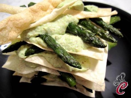 Millefoglie di tofu e asparagi in pasta fillo: il cruccio che trova la via d'espressione in una nuova conferma di gusto