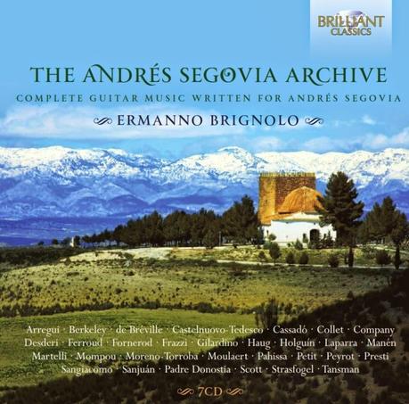 Guitars Speak terzo anno :  Ermanno Brignolo - The Andres Segovia Archive,  Francia, Belgio e Gran Bretagna