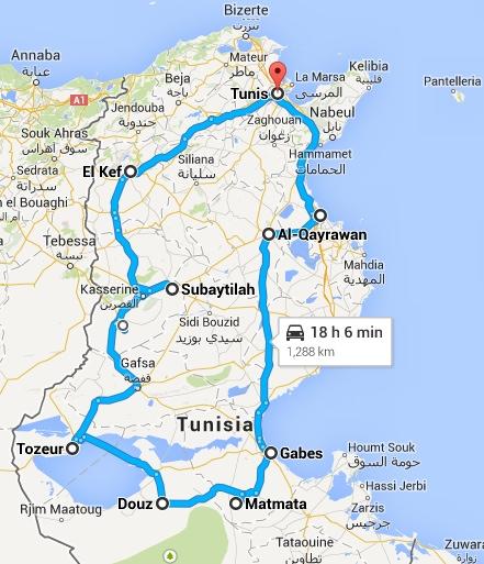 Road trip - Tunisia