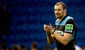 Al Kellock convinto che “la vittoria dei Warriors darà una spinta anche alla Nazionale” Capitan Al Kellock indica la vi (Courtesy: GlasgowWarriors.org)