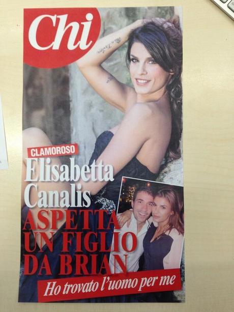 Elisabetta Canalis è incinta di Brian Perri: il gossip di Alfonso Signorini su Chi