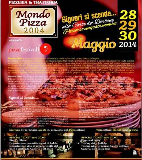 Signori si scende … si osserva e si mangia! Locandina Mondo Pizza