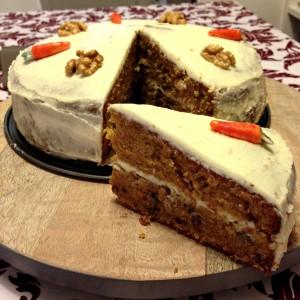 Carrot cake fetta