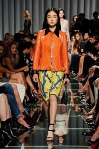 Giacca Arancione Louis Vuitton mamme a spillo