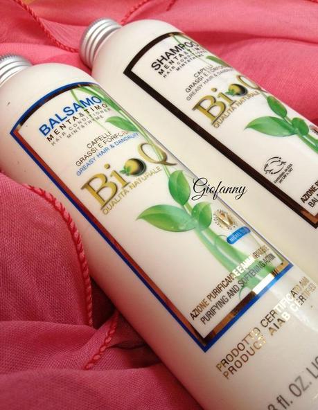 [Review BioQ]:shampoo e balsamo Menta e Timo