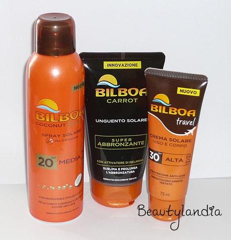 BILBOA - Novità 2014: Linea Coconut Beauty, Unguento superabbronzante, linea Travel -