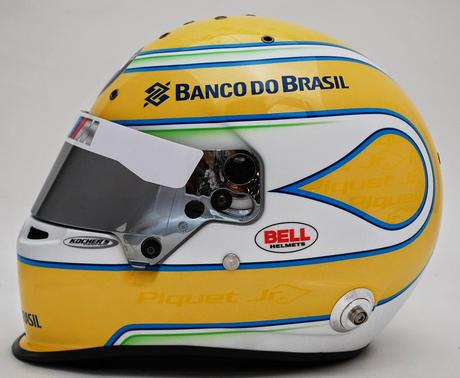 Bell HP7 N.Piquet Jr 2014 by Kocher's Custom Paint