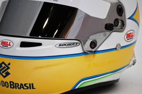 Bell HP7 N.Piquet Jr 2014 by Kocher's Custom Paint
