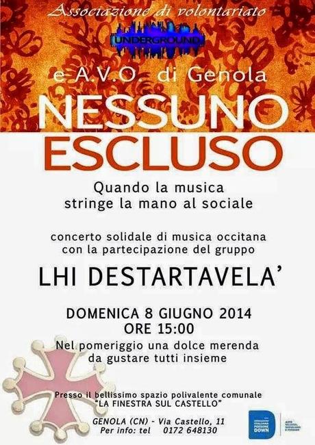 NESSUNO ESCLUSO: concerto di musica occitana del Gruppo Lhi Destartavelà