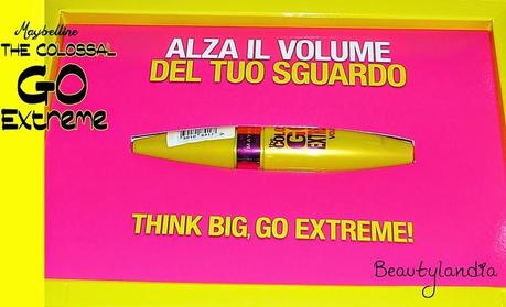 MAYBELLINE presenta il nuovo mascara Colossal Go Extreme