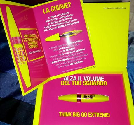 Parliamo di... Go Extreme Maybelline #be_unexpected