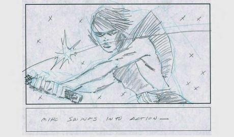 SIN CITY: A DAME TO KILL FOR - GLI STORYBOARD DI FRANK MILLER