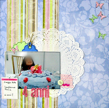 Sfida Layout #9 su Amiche di Scrap