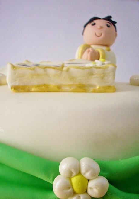 TORTA PER PRIMA COMUNIONE PER BIMBO