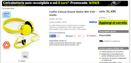 Ecco cosa pensiamo delle cuffie Coloud Knock realizzate da Nokia