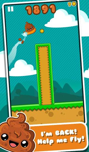 Happy Poo Flap per Android, un tributo puzzolente a Flappy Bird Happy Poo Flap per Android, un tributo puzzolente a Flappy Bird