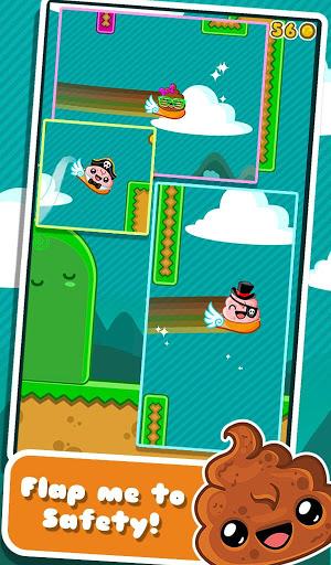 Happy Poo Flap per Android, un tributo puzzolente a Flappy Bird Happy Poo Flap per Android, un tributo puzzolente a Flappy Bird