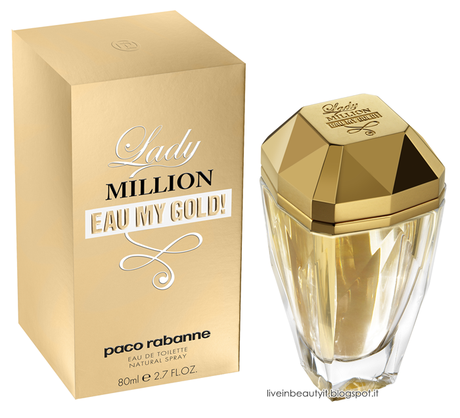 Paco Rabanne, Lady Million Eau My Gold Fragrance - Preview