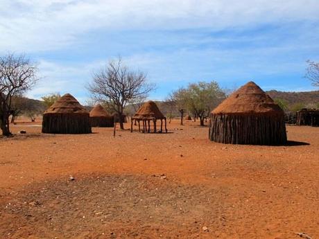 Villaggio himba, Namibia