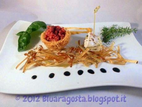 08-tartare con tartufi e taleggio marinato