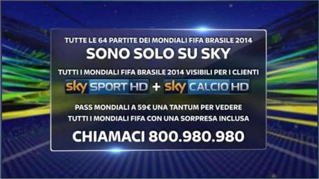 Brasile 2014 Sky Sport HD | Cambia la numerazione dei canali sul decoder Brasile 2014 su Sky Sport, cambia la numerazione dei canali sul decoder