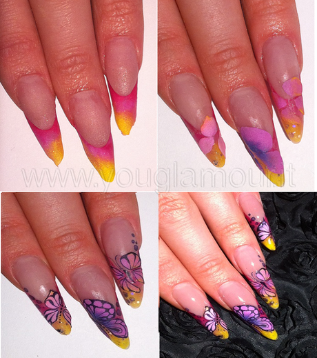 Nail art farfalla Clarissa Nails