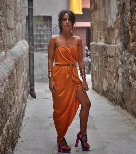 chicetoile-francescacastellano-taranto-vecchia-2014-orange-dress
