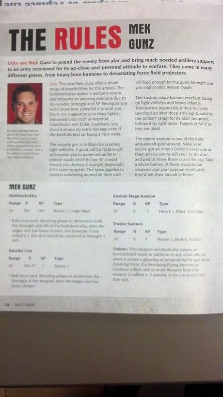 La 3a settimana per gli Orki: Grandi Mek e Pezzi Grozzi La 3a settimana per gli Orki: Grandi Mek e Pezzi Grozzi