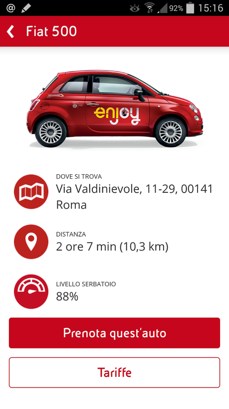 Enjoy sbarca a Roma: il carsharing by Eni