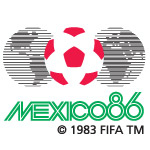 Il logo dei mondiali del Mexico del 1986