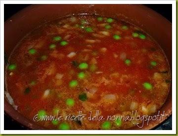 Strozzapreti con sugo di piselli freschi e cipolla di Tropea e pomodoro (4)