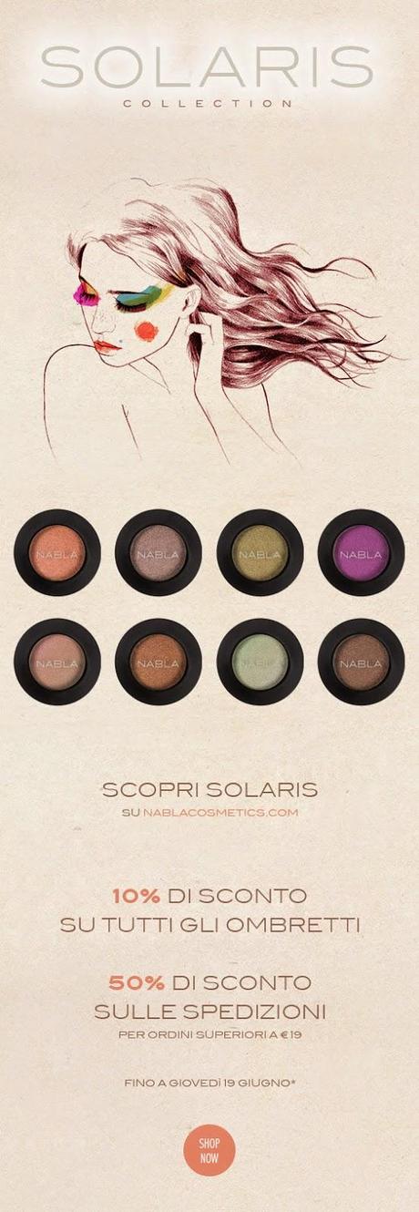 Collezione Solaris di Nabla Cosmetics - Swatch prime impressioni e MOTD