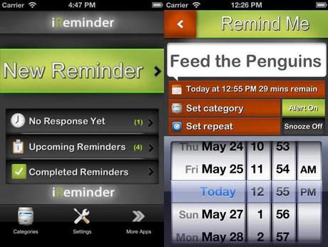 Applefive Free Apps: 14 Giugno. Applicazioni gratis sull’App Store iReminder (Reminder and To Do list)