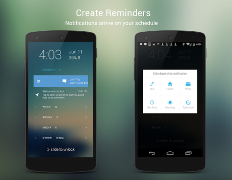 Echo Notification Lockscreen notifiche sempre in bella vista sui vostri Android Echo Notification Lockscreen notifiche sempre in bella vista sui vostri Android