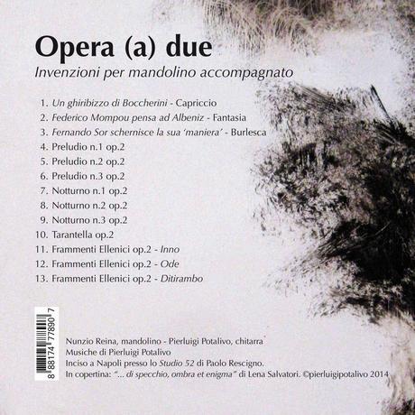 Recensione di Opera (a) Due Di Pierluigi Potalivo e Nunzio Reina