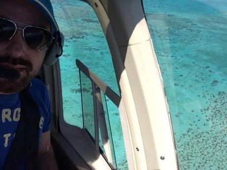 In elicottero sulla barriera corallina Australia