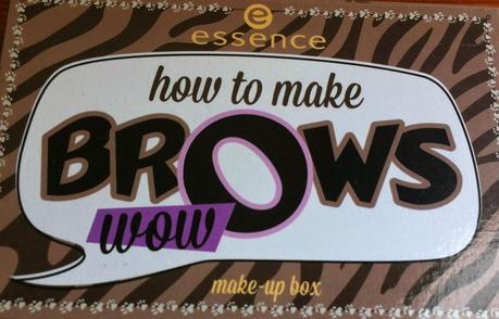 Essence: HOW TO MAKE BROWS WOW: palette l.e.