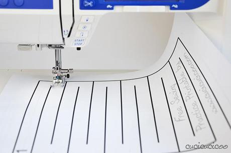 Learn to Machine Sew online course for beginners, Lesson 3: How to Straight Stitch