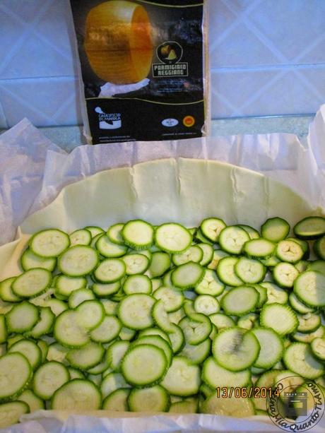 cucinamiaquantotiamo Sfoglia con zucchine e Parmigiano del Caseificio di Marola