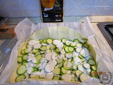 cucinamiaquantotiamo Sfoglia con zucchine e Parmigiano del Caseificio di Marola