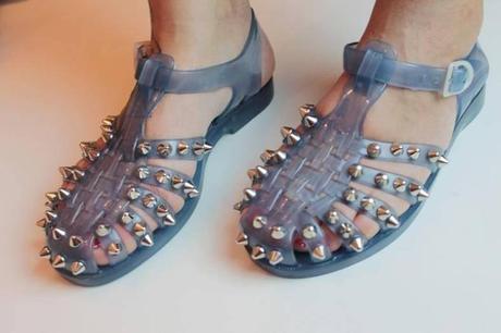 jelly-shoes-studs