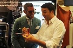 Lapo Elkann, Matteo Renzi