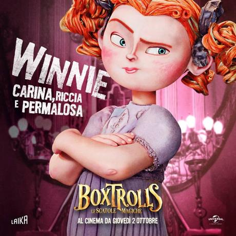 I poster italiani dei personaggi di Boxtrolls