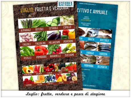 Luglio - Frutta, Verdura e Pesce Luglio - Frutta, Verdura e Pesce