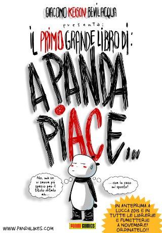 cover il primo grande libro A Panda... Piacenza! Intervista a Giacomo Bevilacqua al Panini Store