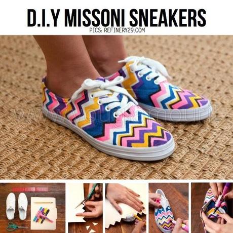 Tutorial: come realizzare le Missoni Shoes