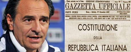 Prandelli e l'art.49 della Costituzione Repubblicana