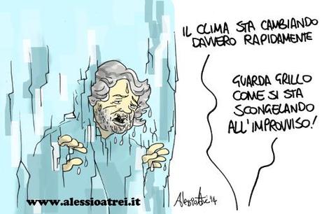 Beppe Grillo scongelato M5S