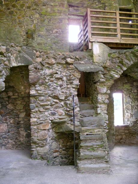 Interno Castello di Kilchurn