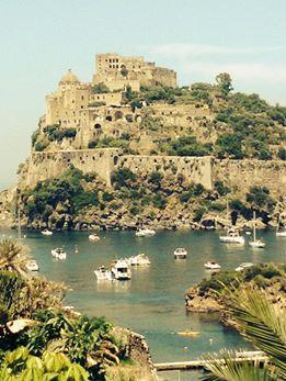 Panorama dall'Hotel Strand Delfini - Castello Aragonese
